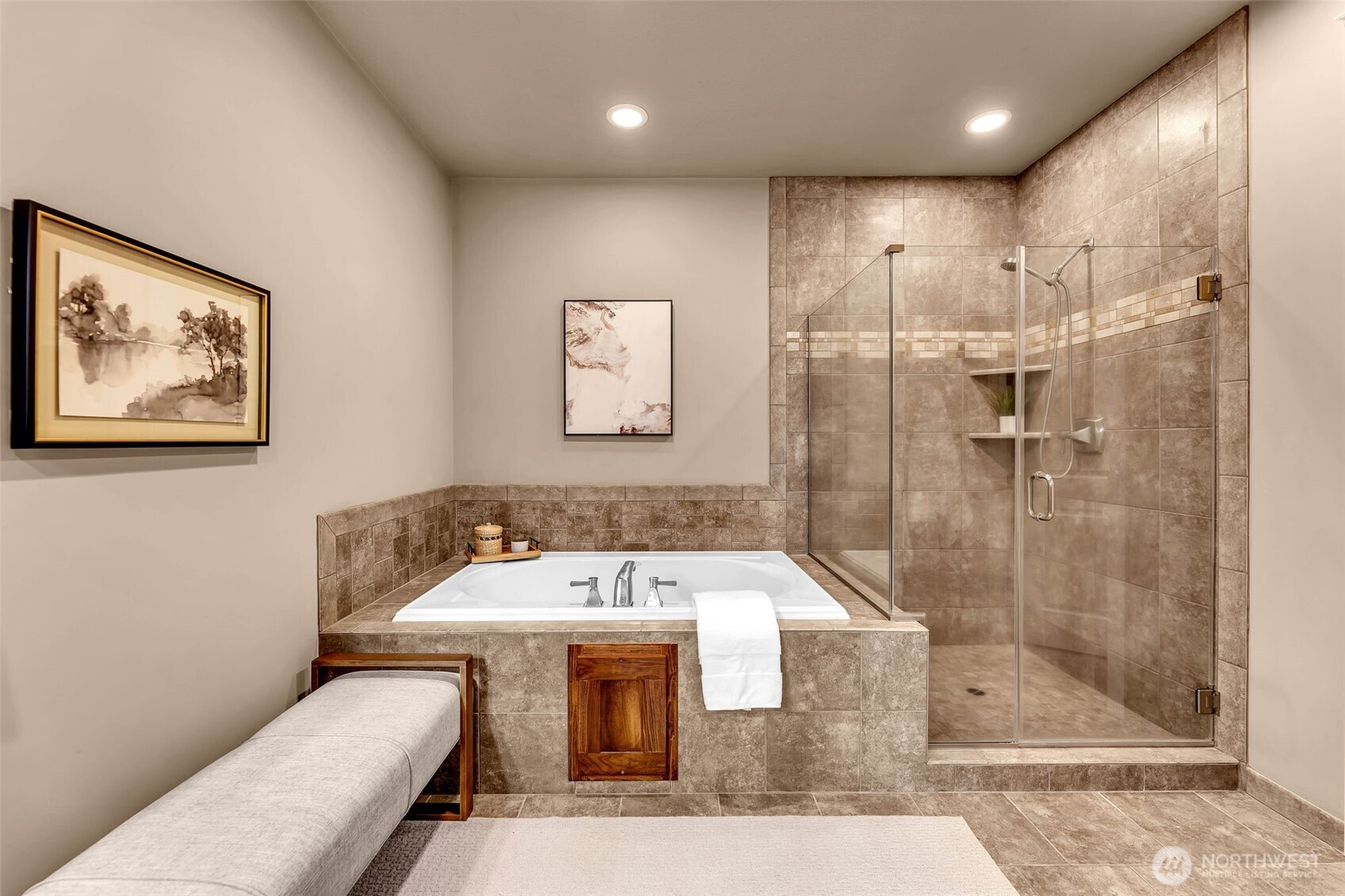 4029 Northwest 77th Avenue Camas, WA 98607 - Photo 18 of 32 a bathroom with a sink toilet and shower