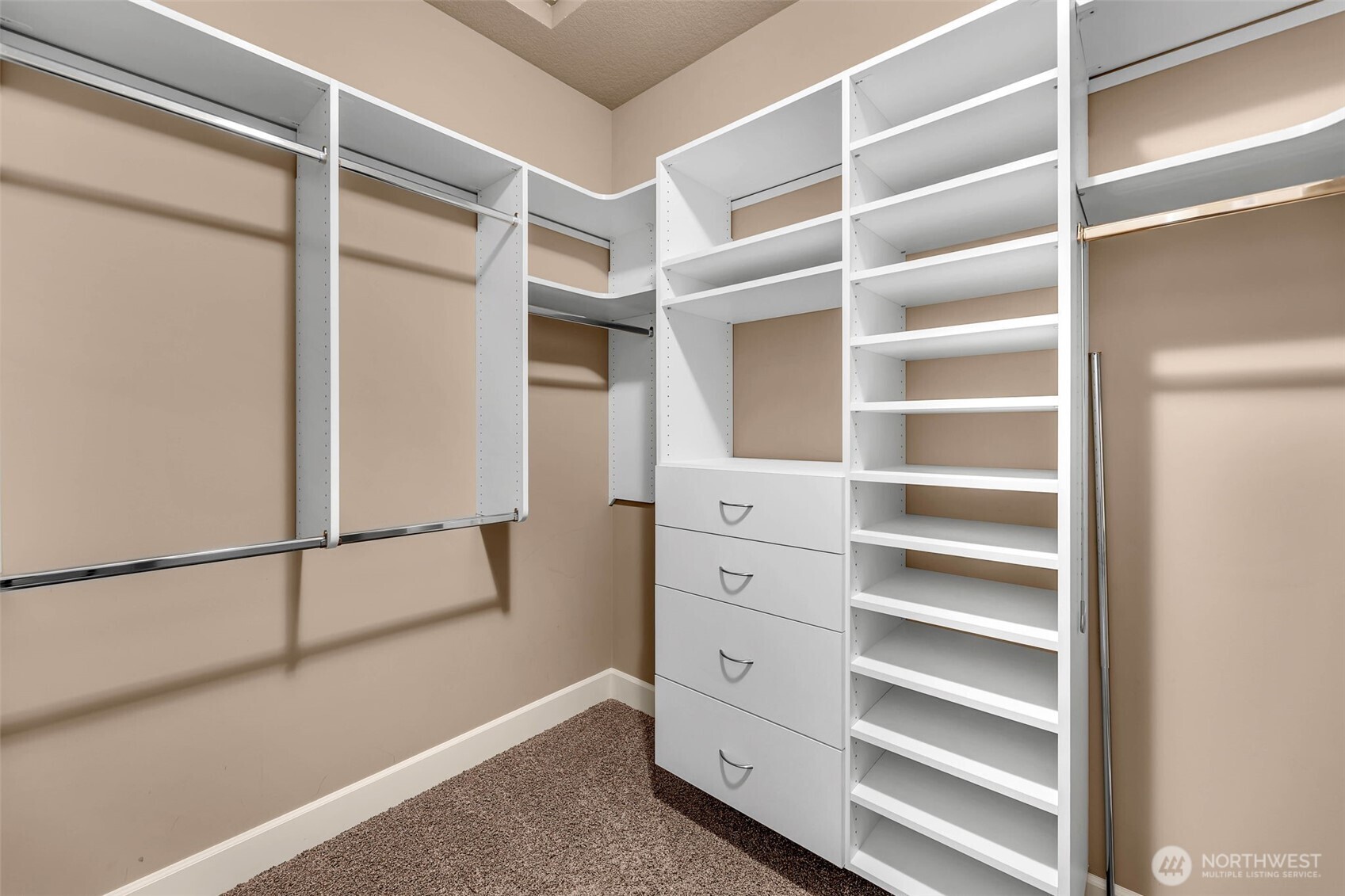 4029 Northwest 77th Avenue Camas, WA 98607 - Photo 21 of 32 a view of walk in closet with empty racks