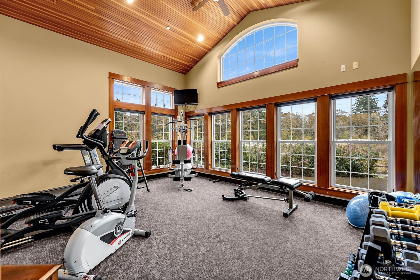 4029 Northwest 77th Avenue Camas, WA 98607 - Photo 30 of 32 a view of a room with gym equipment