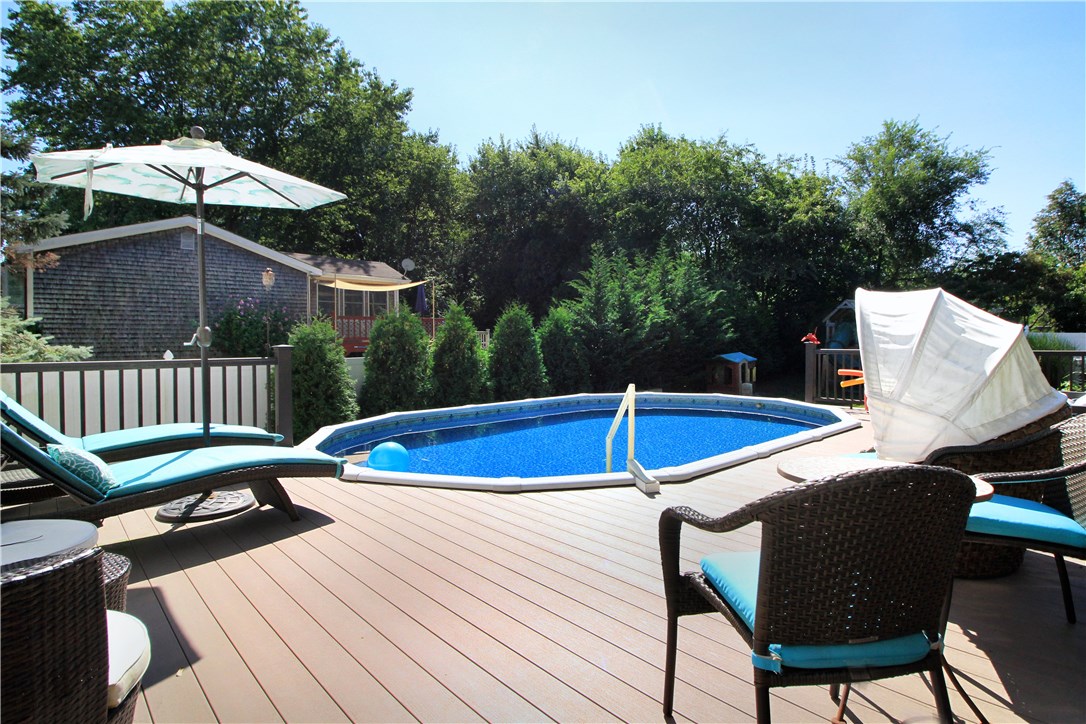 36 Seneca Road Portsmouth, RI 02871 - Photo 40 of 48 Above ground heated pool.