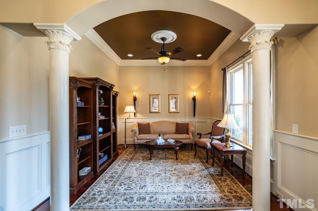 122 Lake Boone Trail Raleigh, NC 27608 - Photo 5 of 46 a living room with furniture and a rug