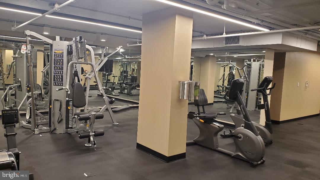 1808 Old Meadow Road, Unit 716 McLean, VA 22102 - Photo 36 of 36 a view of a room with gym equipment