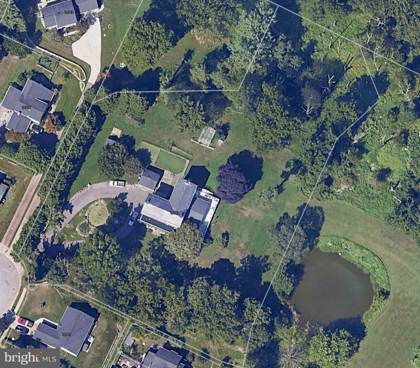 10711 Anglo Hill Road Cockeysville, MD 21030 - Photo 2 of 2 an aerial view of a house with outdoor space