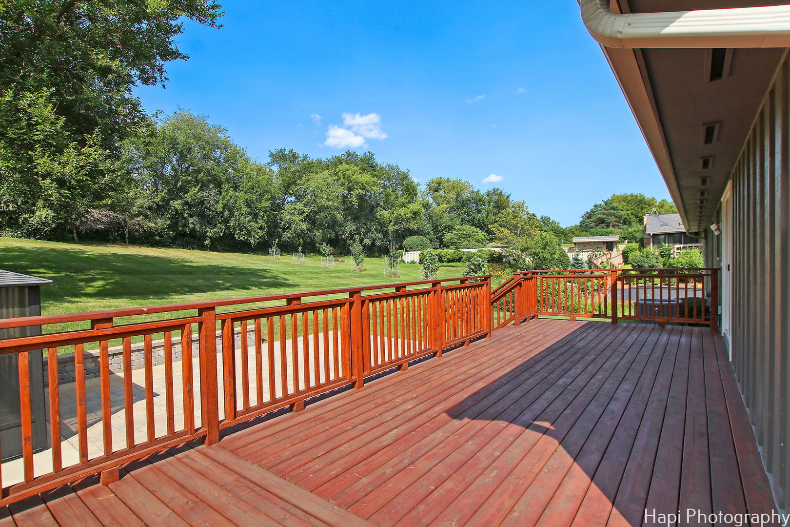 146 Harbor Drive Lake Barrington, IL 60010 - Photo 25 of 33 a balcony with wooden floor and outdoor space