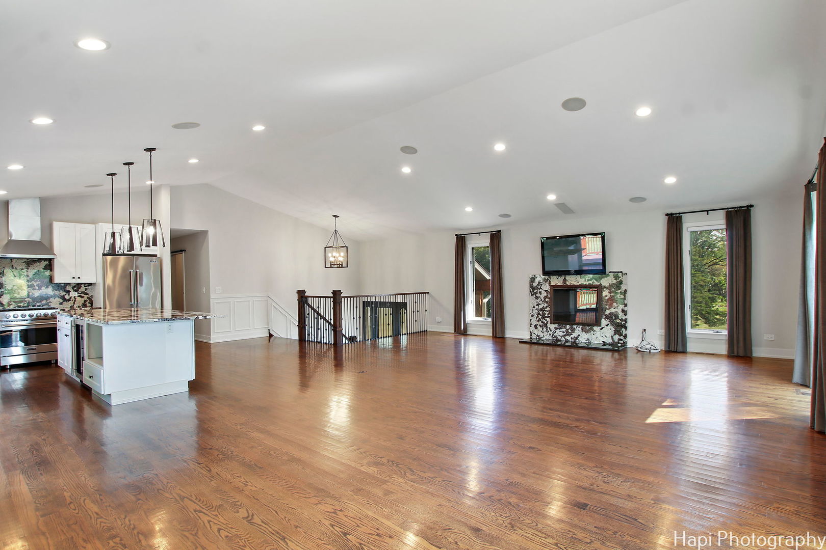 146 Harbor Drive Lake Barrington, IL 60010 - Photo 5 of 33 a view of kitchen with furniture and wooden floor
