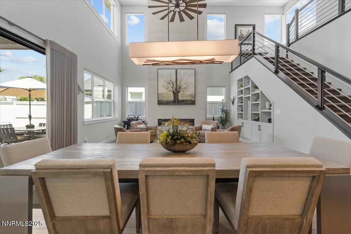 5517 Western Rider Trail Reno, NV 89511 - Photo 14 of 49 a view of a dining room with furniture