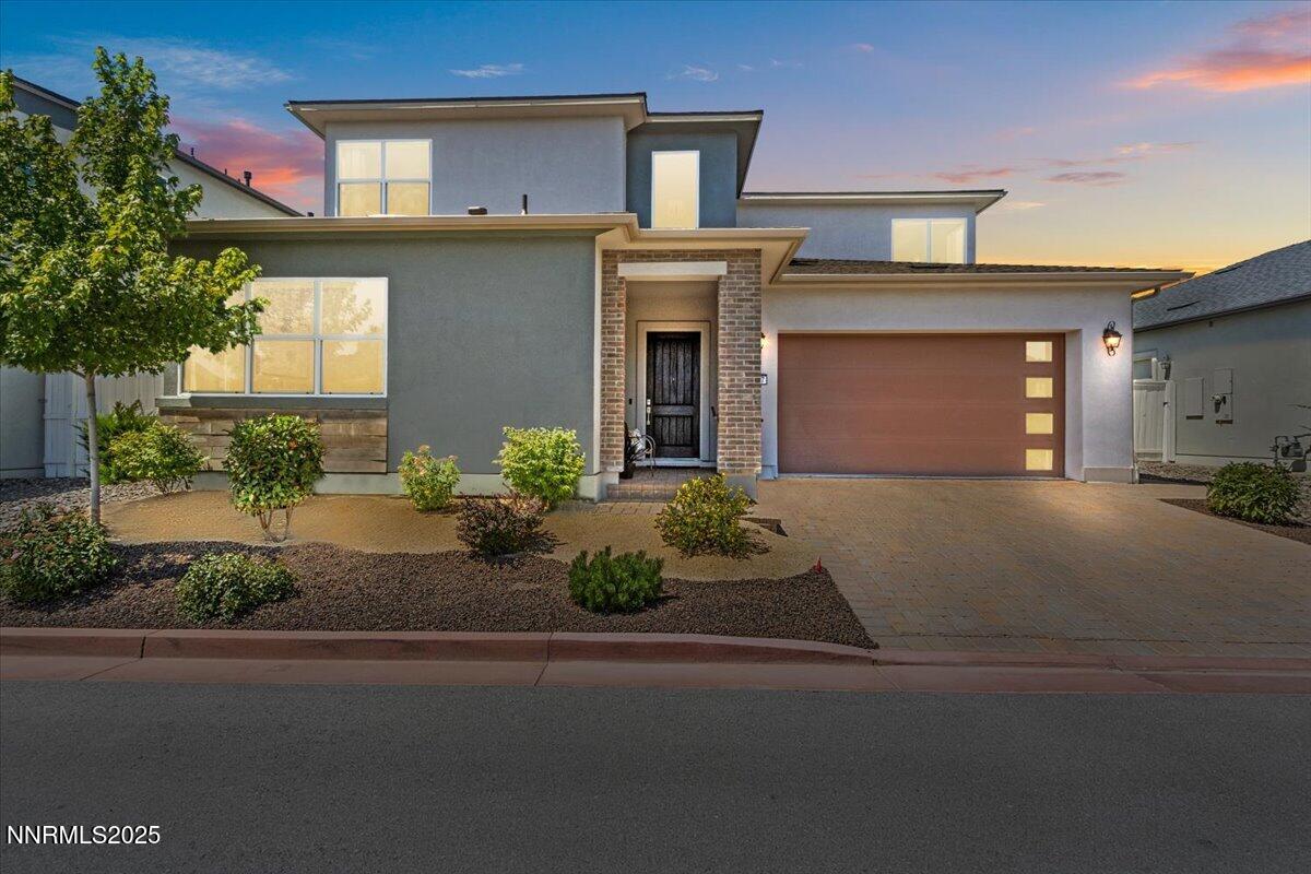 5517 Western Rider Trail Reno, NV 89511 - Photo 48 of 49 a front view of a house with garden