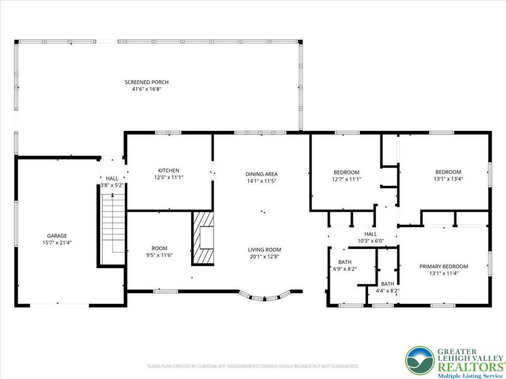 1240 Ridge Avenue Whitehall, PA 18052 - Photo 48 of 52 a picture of a floor plan