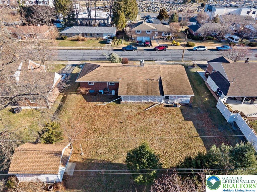 1240 Ridge Avenue Whitehall, PA 18052 - Photo 8 of 52 an aerial view of residential houses with outdoor space