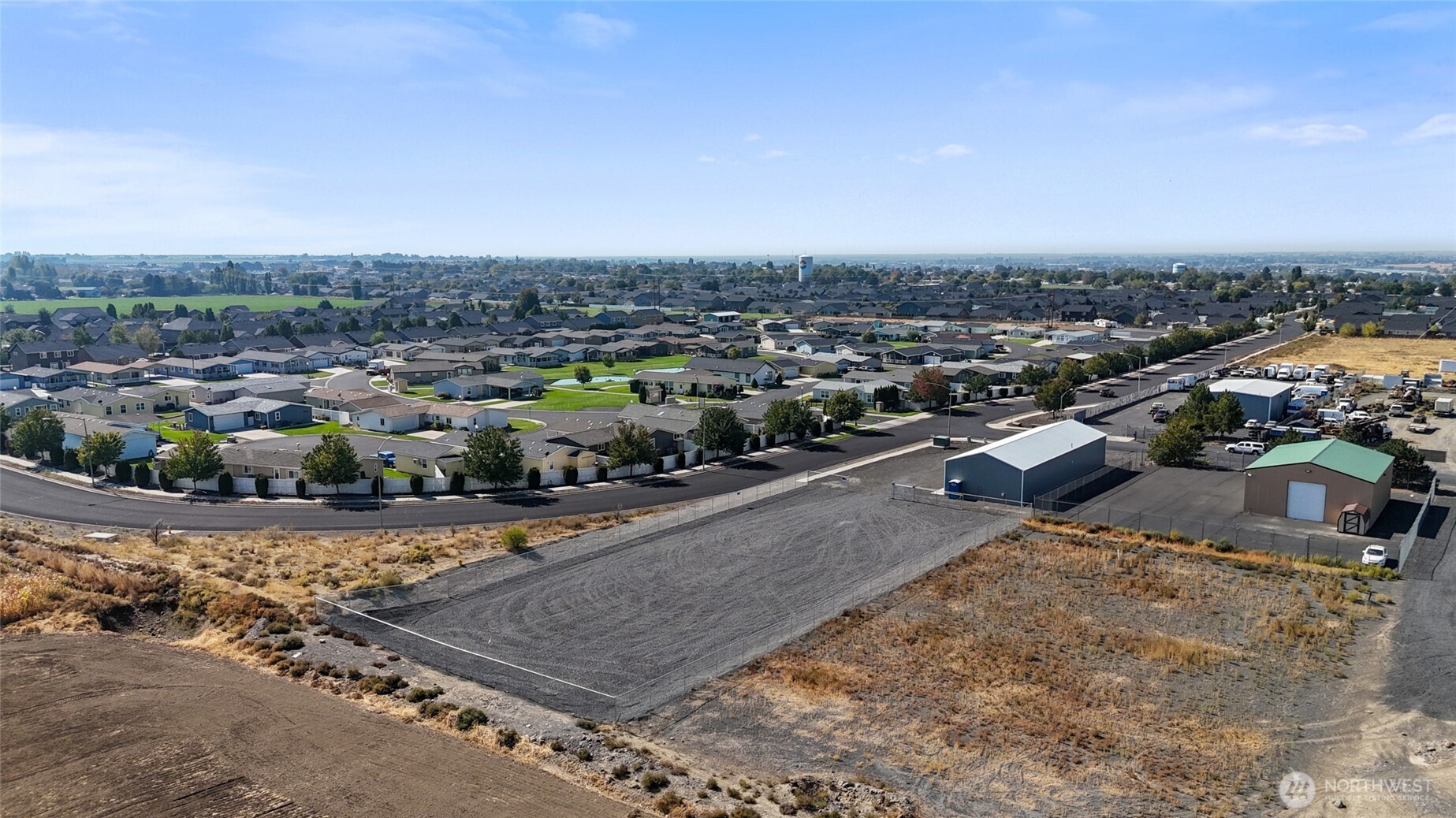221 South Hamilton Road Moses Lake, WA 98837 - Photo 18 of 22 an aerial view of a city