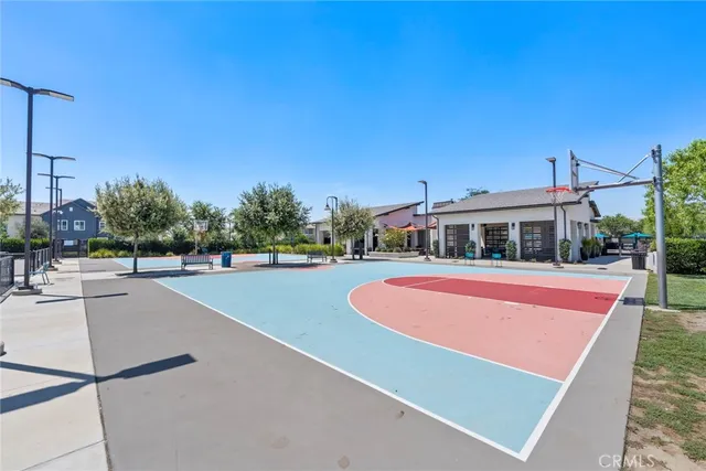 an aerial view of residential building