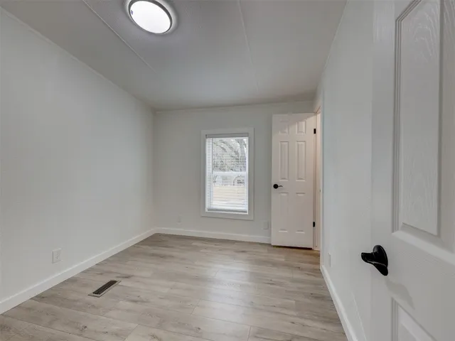 wooden floor in an empty room