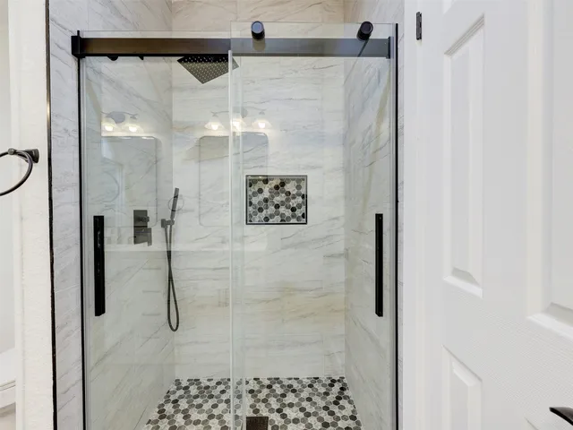 a view of outdoor space with garden