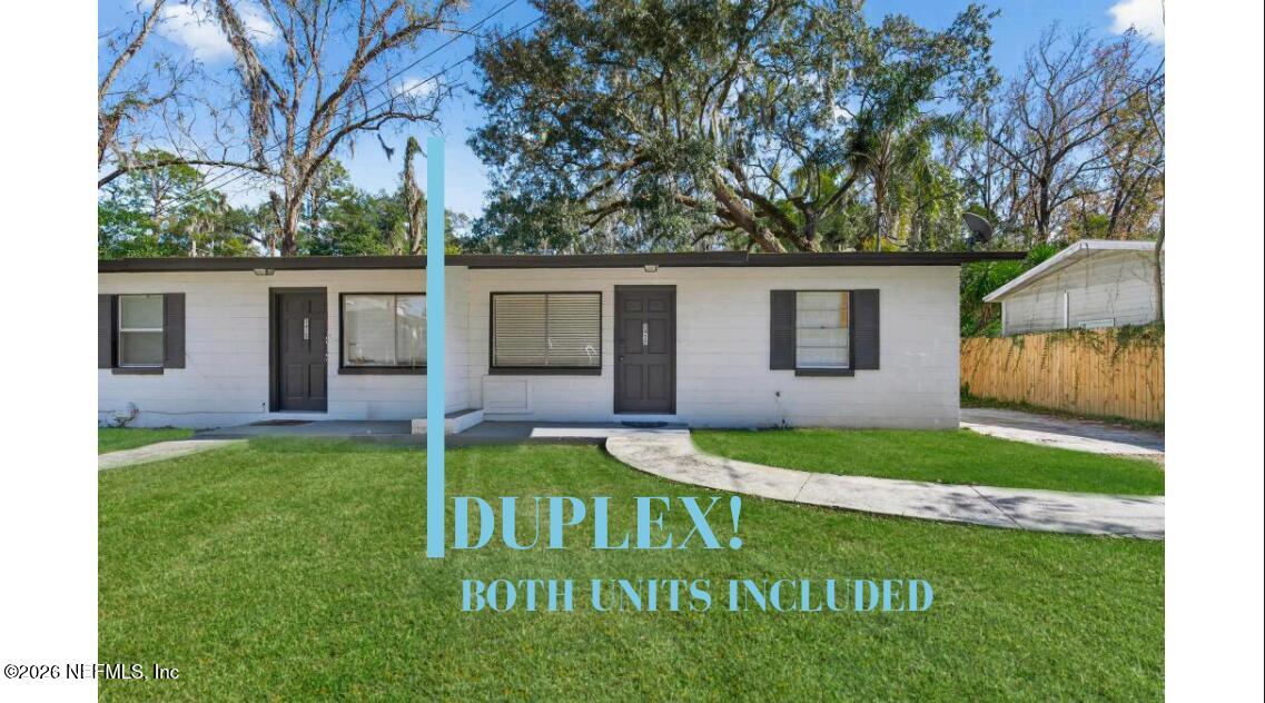Duplex! Both Units Included!