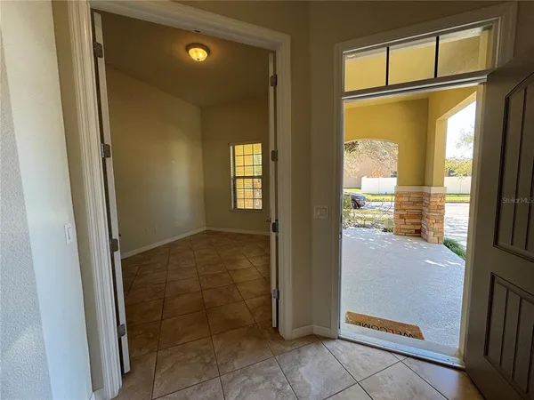 a view of an entryway