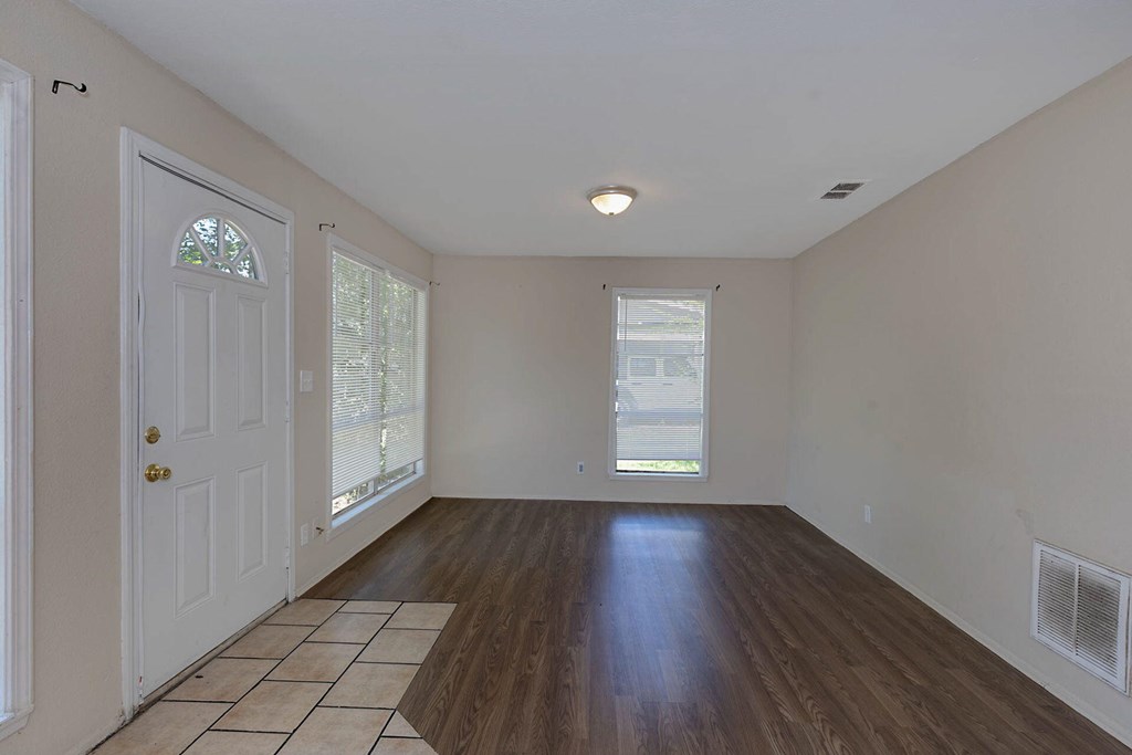 2946 Gleason Avenue Columbus, GA 31907 - Photo 8 of 17 a view of an empty room with glass door and wooden floor