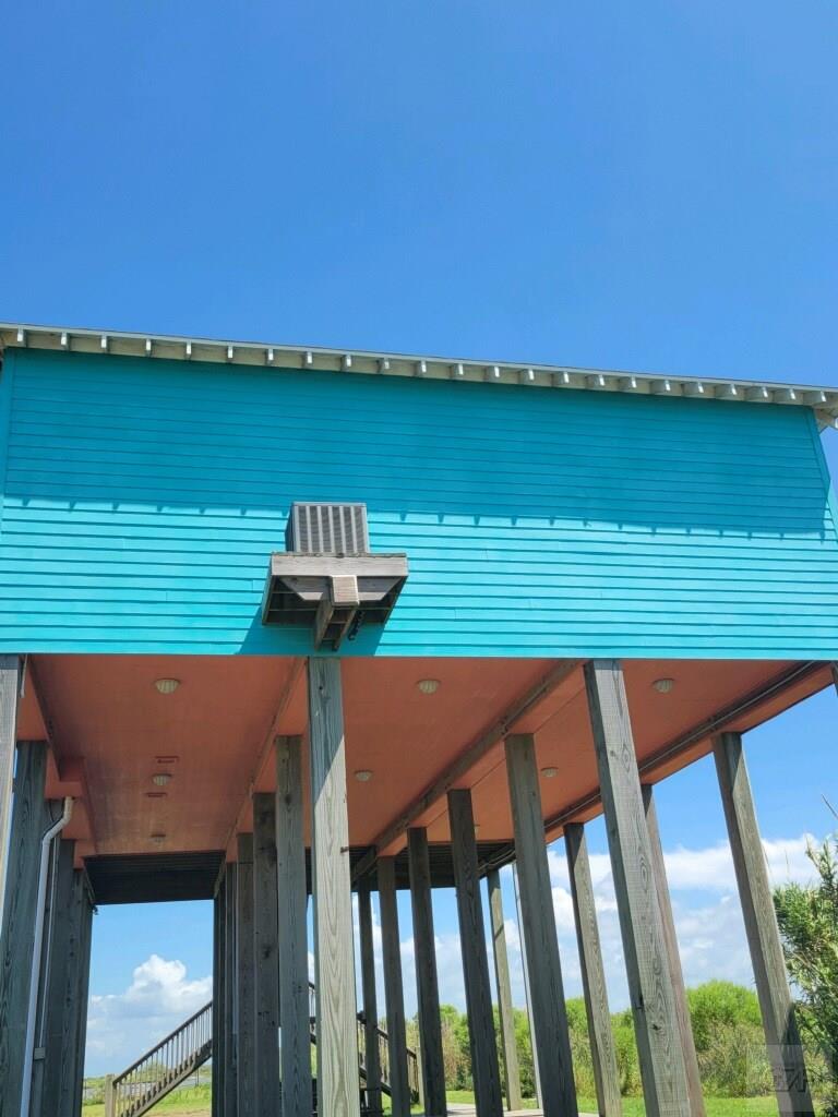 1279 Faggards Road Port Bolivar, TX 77650 - Photo 4 of 16 a view of a yard and outdoor seating