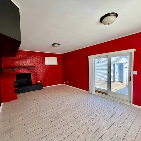 a view of empty room