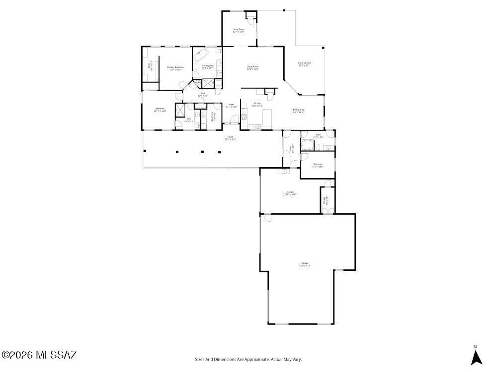 10015 East Fort Lowell Road Tucson, AZ 85749 - Photo 45 of 45 Floor Plan