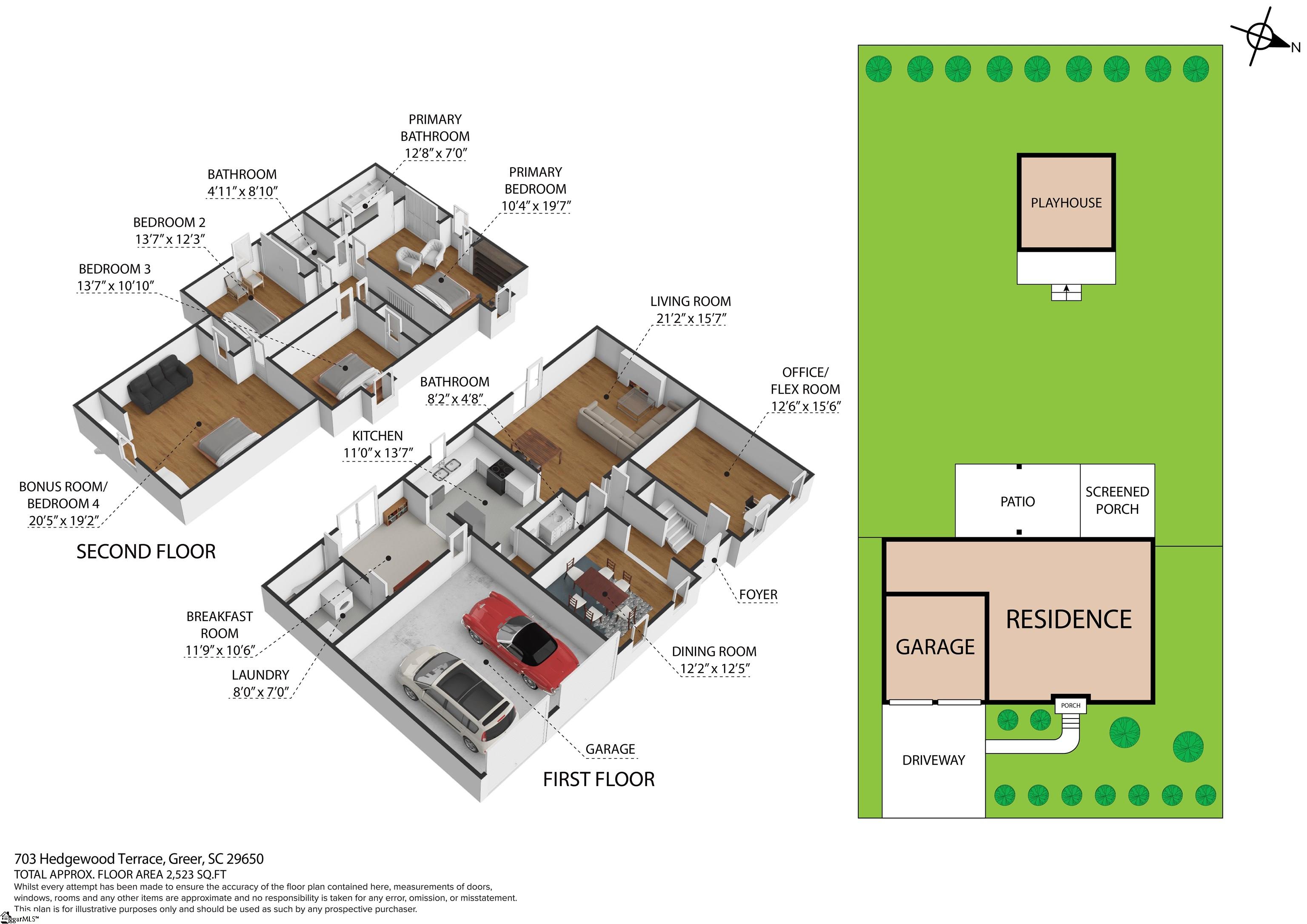 703 Hedgewood Terrace Greer, SC 29650 - Photo 7 of 35