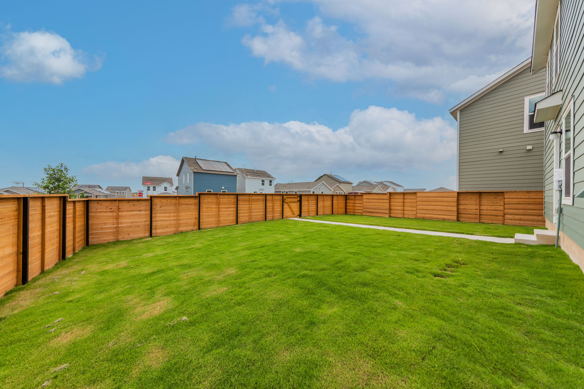 252 Patagonia Kyle, TX 78640 - Photo 27 of 30 a view of a back yard