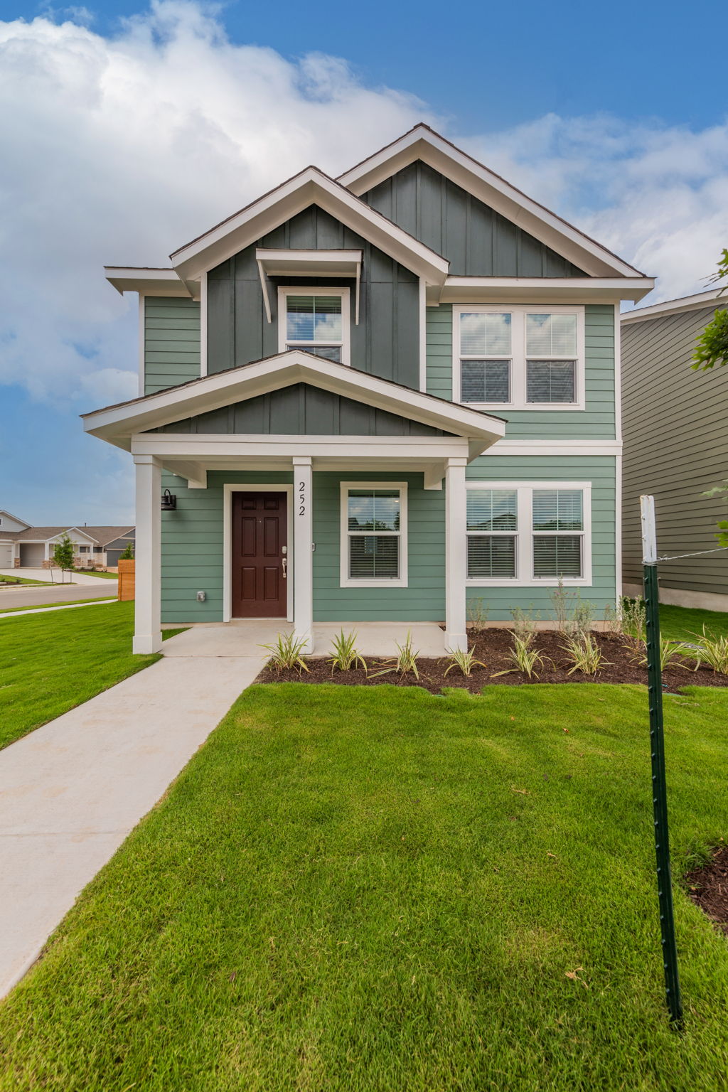 252 Patagonia Kyle, TX 78640 - Photo 5 of 30 front view of a house with a yard