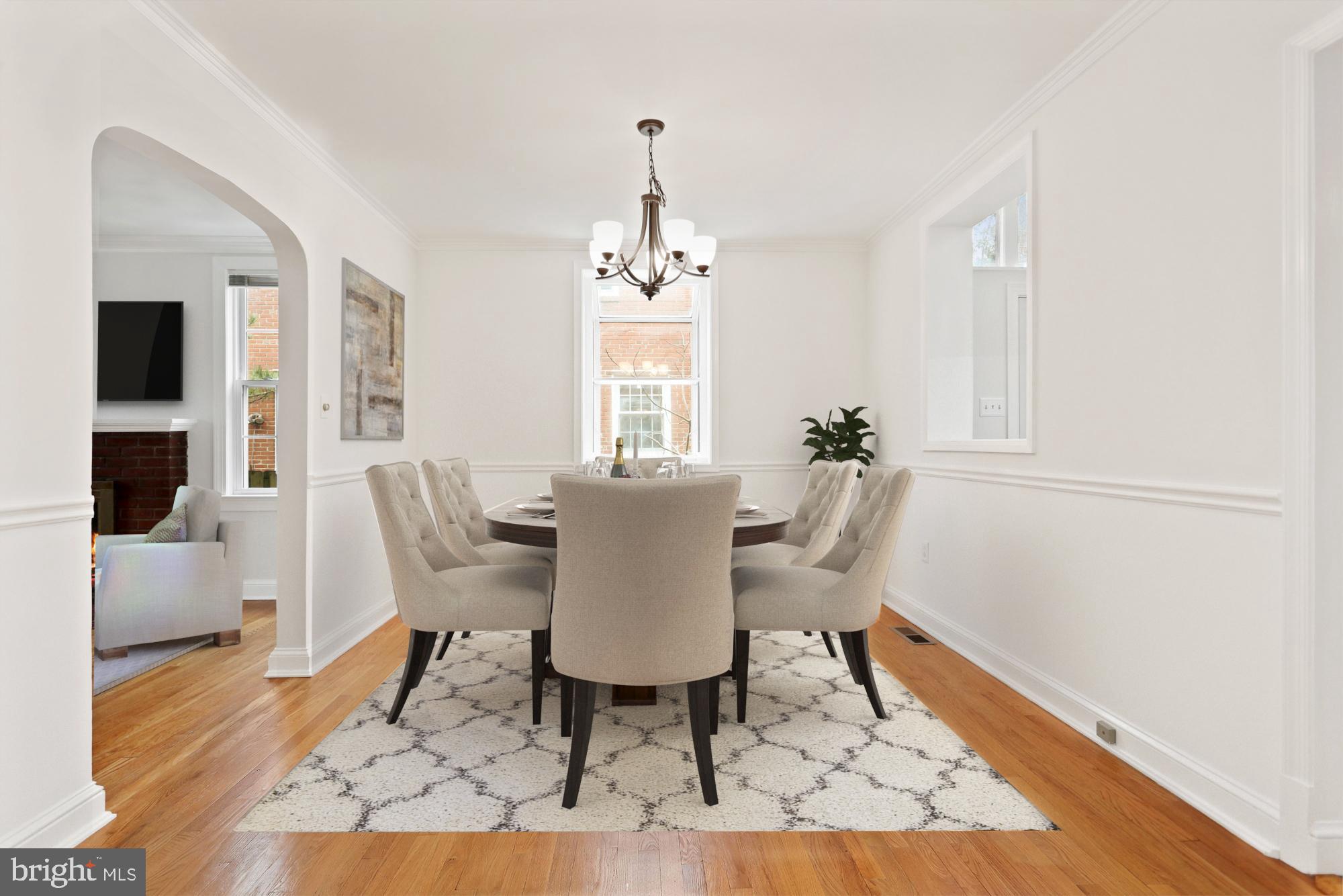 3619 1st Road South Arlington, VA 22204 - Photo 13 of 73 virtually staged dining room