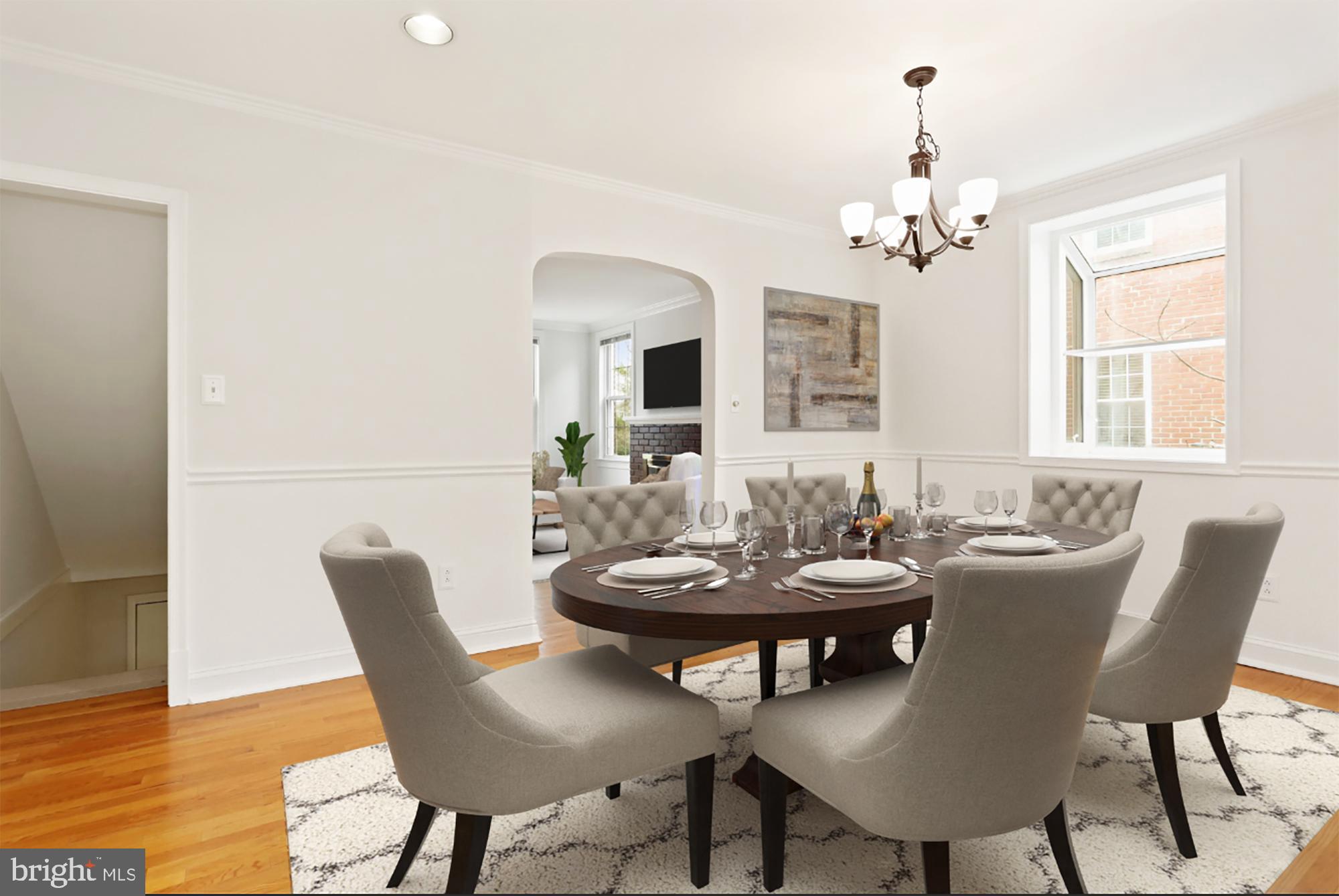 3619 1st Road South Arlington, VA 22204 - Photo 15 of 73 virtually staged dining room