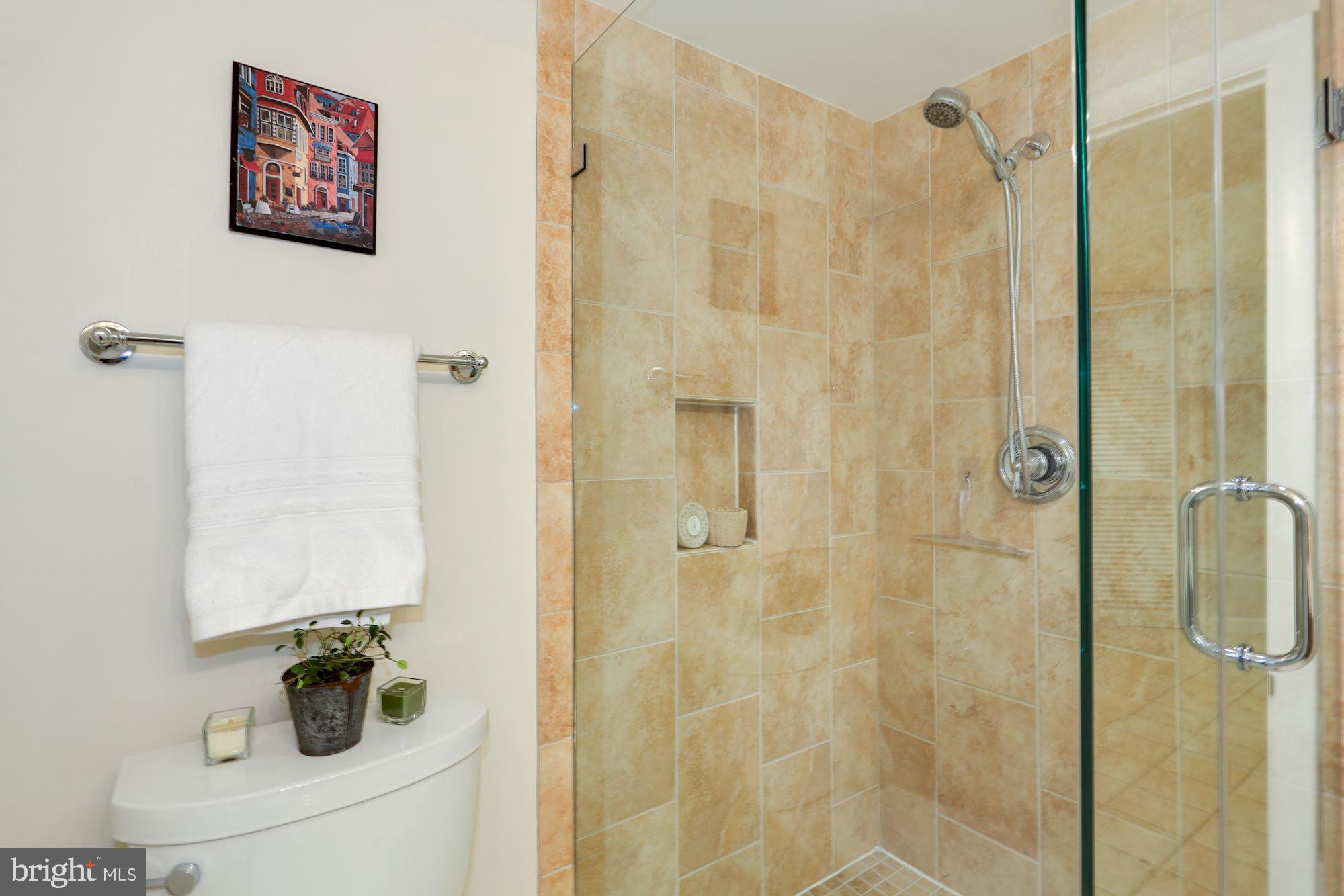 3619 1st Road South Arlington, VA 22204 - Photo 39 of 73 2nd full bath Lower Level with tile surround