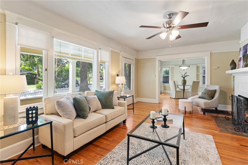 846 North Wilson Avenue Pasadena, CA 91104 - Photo 11 of 37 a living room with furniture and a large window