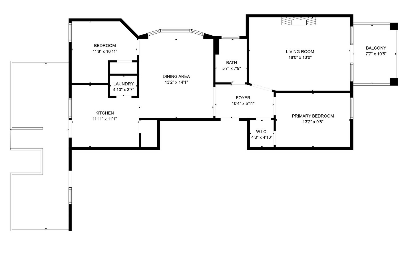3737 North Pulaski Road, Unit 2S Chicago, IL 60641 - Photo 32 of 33 a picture of a room with a white bed and a white refrigerator