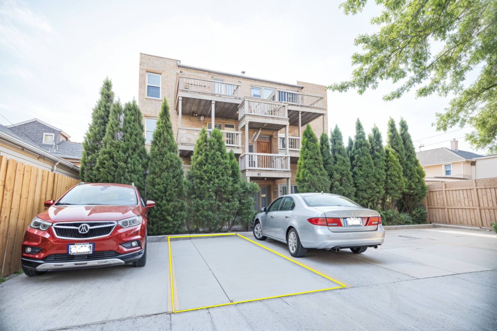 3737 North Pulaski Road, Unit 2S Chicago, IL 60641 - Photo 33 of 33 a car parked in front of a house
