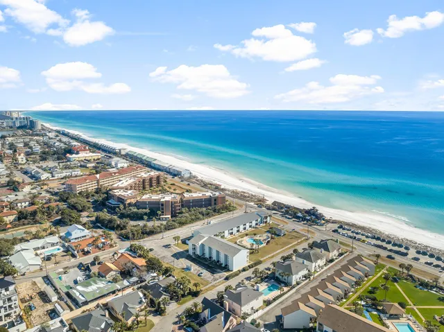 a view of city and ocean