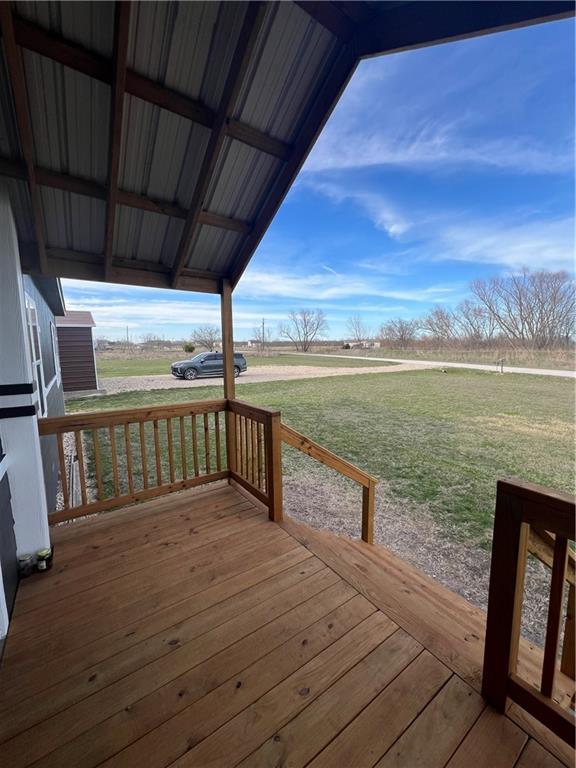 161 Meadow View Lane Hubbard, TX 76648 - Photo 16 of 16 a view of a balcony with ocean view