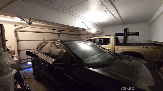 a view of car garage