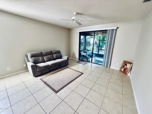 a view of a room with an outdoor space