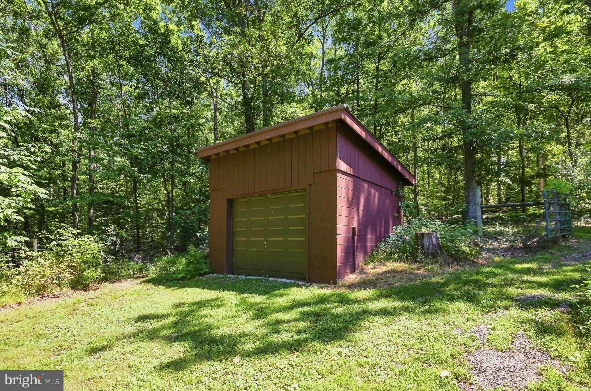 558 Catron Ridge Road Bentonville, VA 22610 - Photo 48 of 59 Shed with electric, perfect for your ATVs