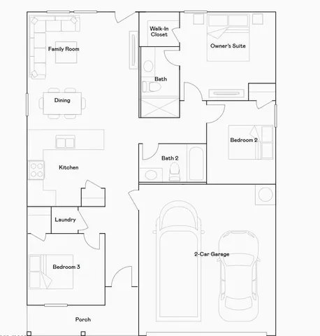 a picture of a bathroom with a bench