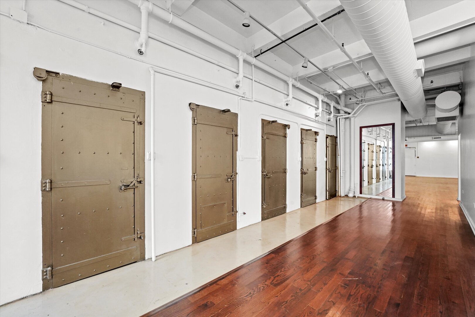 1301 South Wabash Avenue, Unit 1 Chicago, IL 60605 - Photo 13 of 29 a view of a hallway with wooden floor