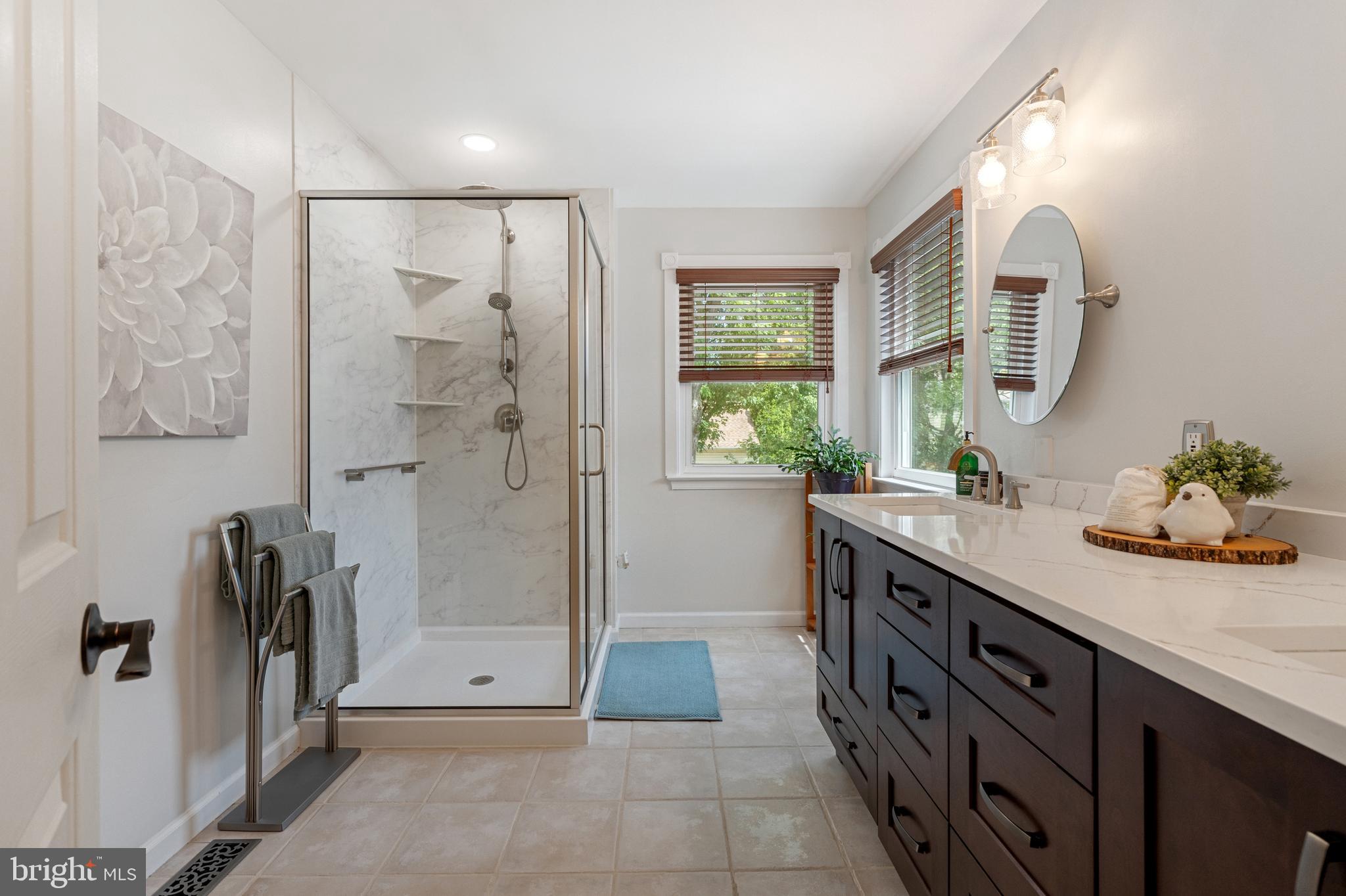 4968 Cabin Run Road Pipersville, PA 18947 - Photo 22 of 33 Owners bath remodeled 2023