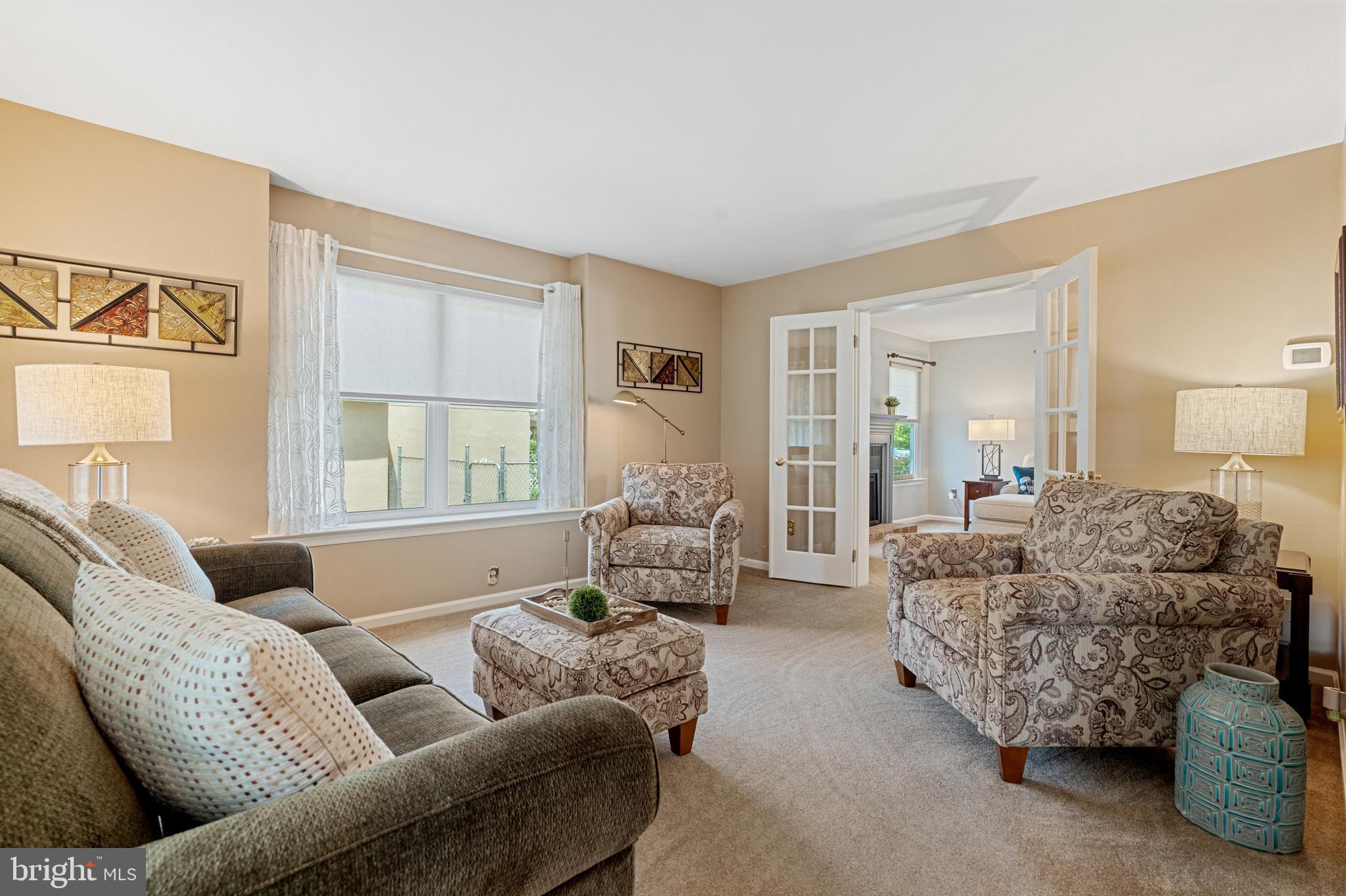 4968 Cabin Run Road Pipersville, PA 18947 - Photo 3 of 33 Living Room w/box bay window