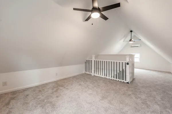 wooden floor in ceiling fan