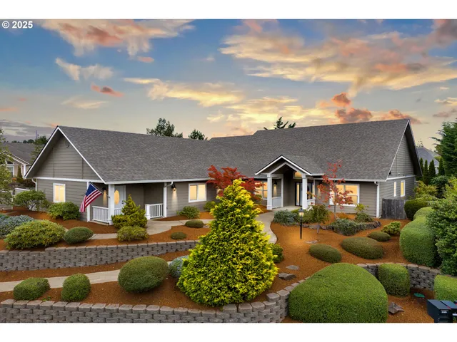 front view of house with a yard