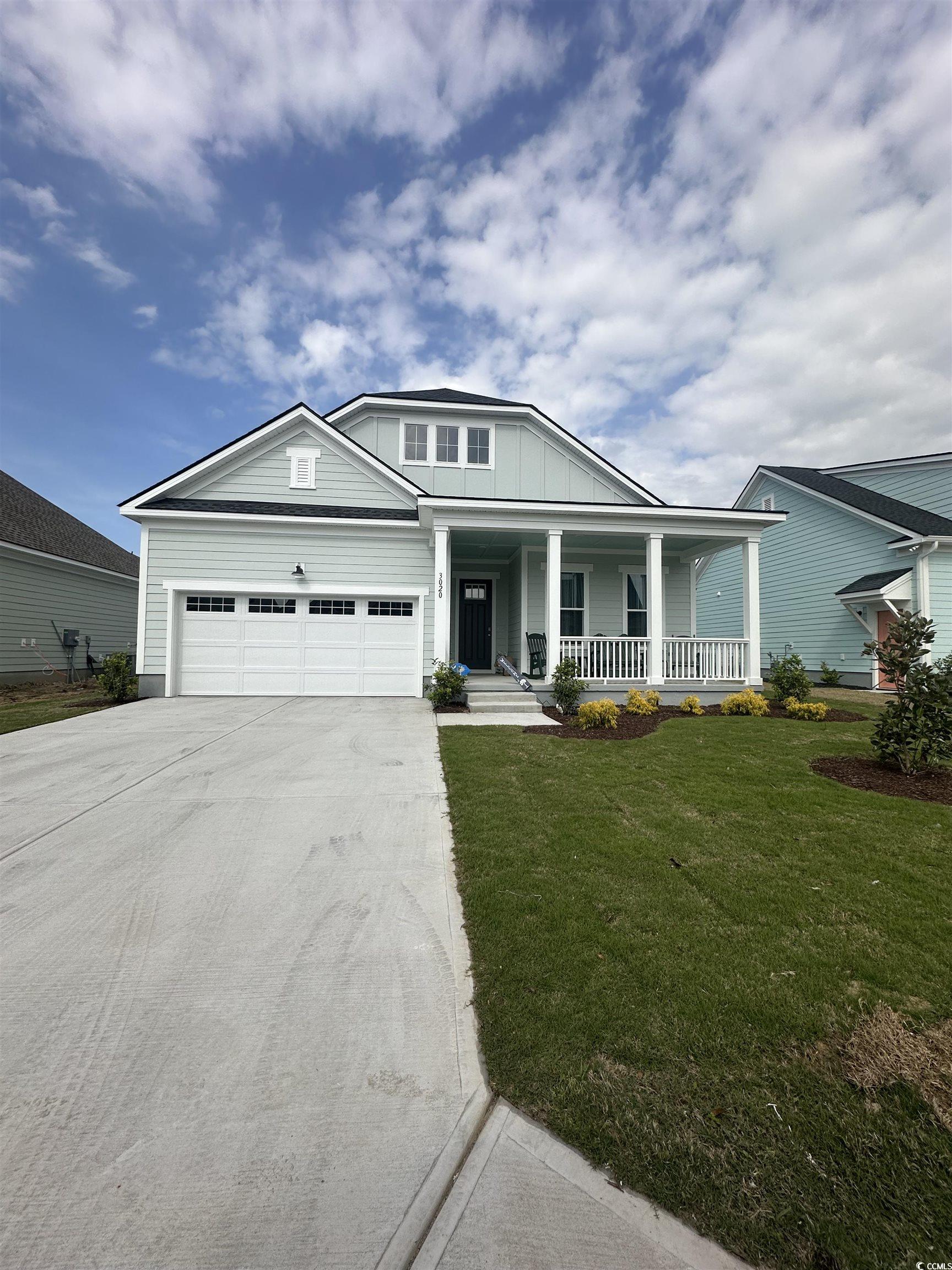 3020 Reamer Drive Murrells Inlet, SC 29576 - Photo 1 of 10 View of front of property featuring a porch, an at