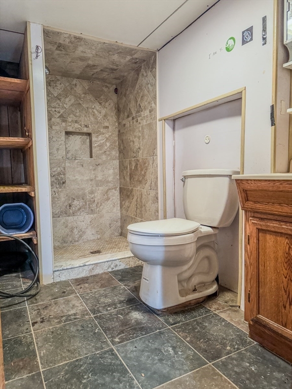 202 Turnpike Road Montague, MA 01351 - Photo 27 of 42 a bathroom with a toilet and a shower
