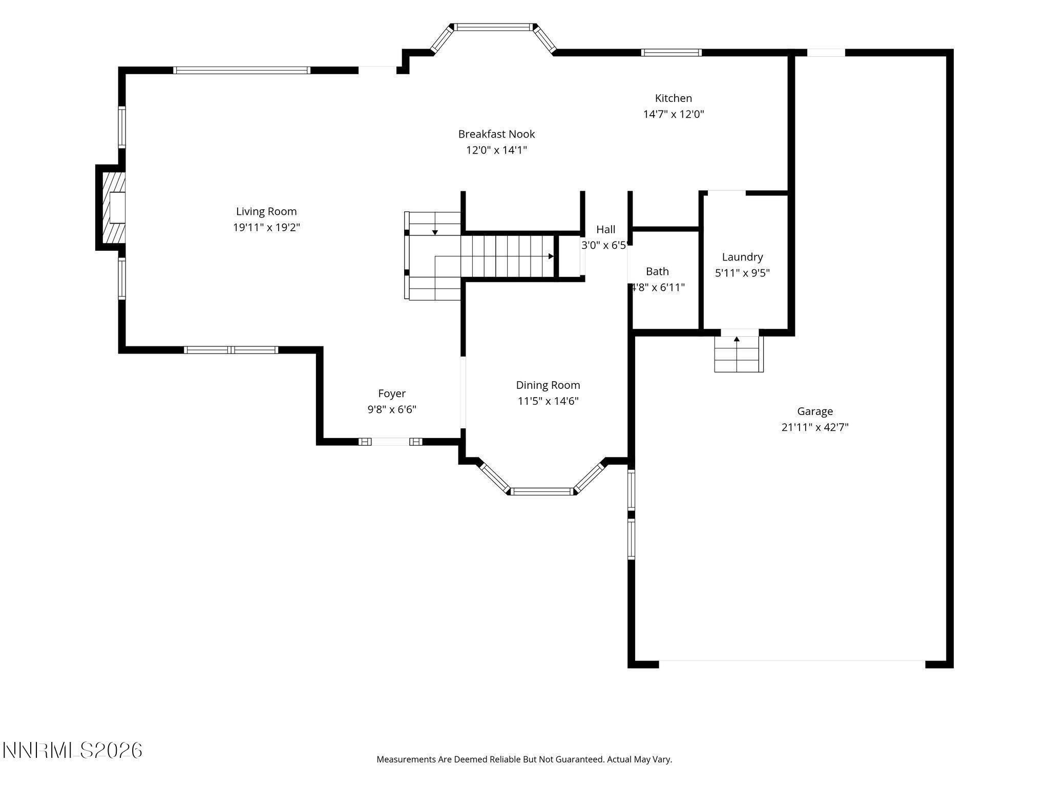 1666 Dogleg Road Carson City, NV 89701 - Photo 36 of 37 floor plan downstairs