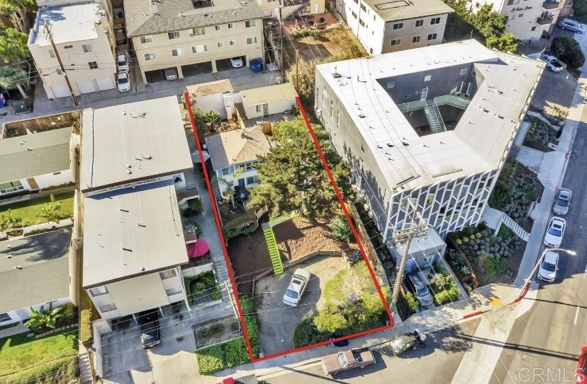 4377 Rialto Street San Diego, CA 92107 - Photo 10 of 15 an aerial view of residential houses with outdoor space