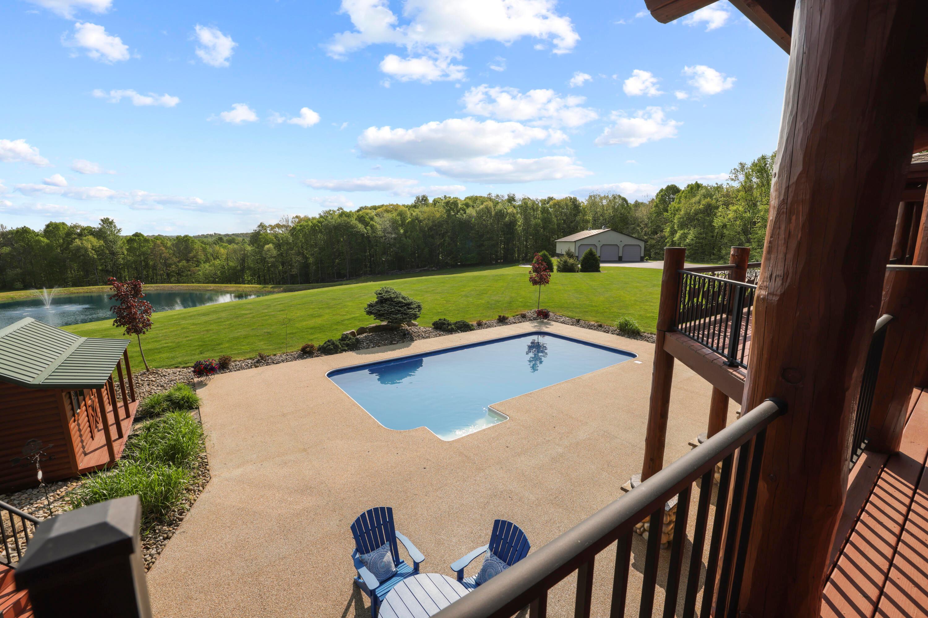 10985 Clearport Road Southwest Amanda, OH 43102 - Photo 107 of 126 View from main level deck