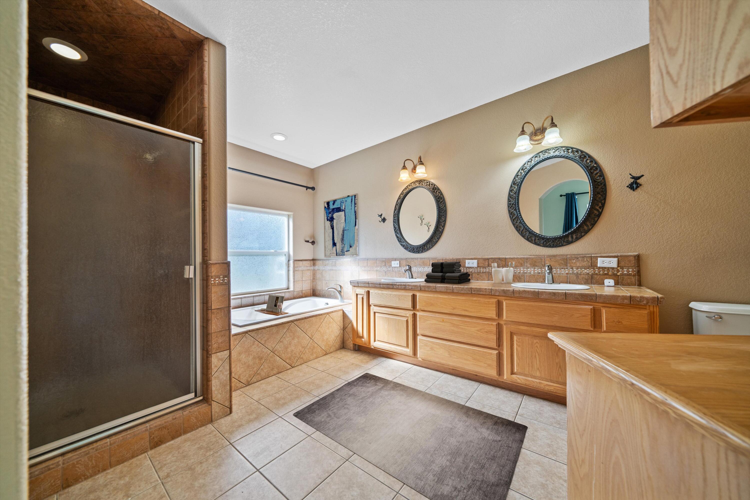 28321 Pimlico Way Tehachapi, CA 93561 - Photo 11 of 23 a kitchen with a sink a stove and a mirror
