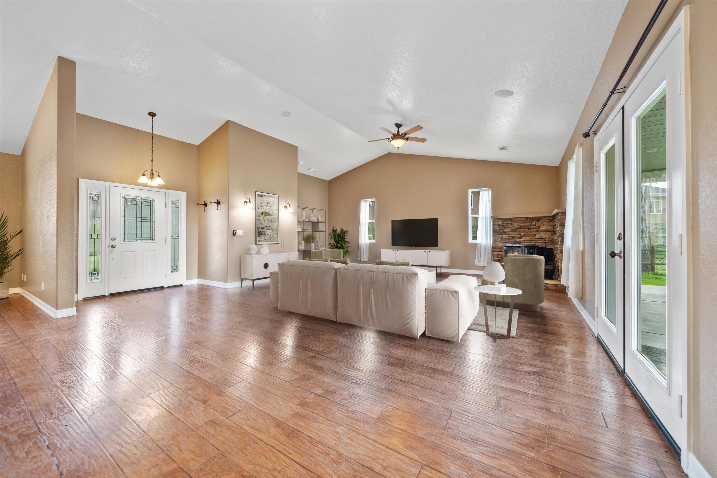 28321 Pimlico Way Tehachapi, CA 93561 - Photo 9 of 23 a view of a living room and dining room